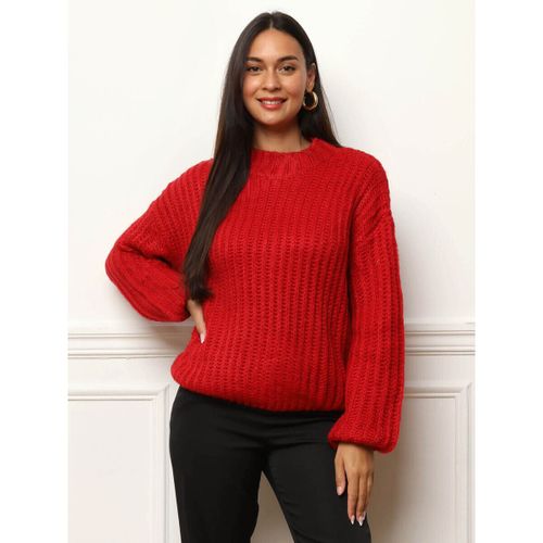 Pull Pulls - Rouge - La Modeuse - Modalova