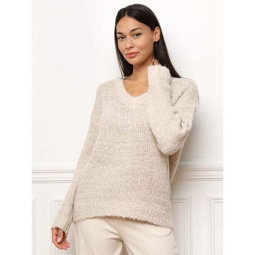 Pull Pulls - Beige - La Modeuse - Modalova