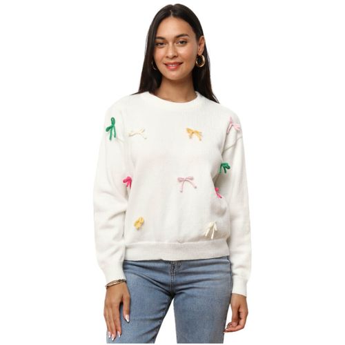 Pull Pulls - Blanc - La Modeuse - Modalova