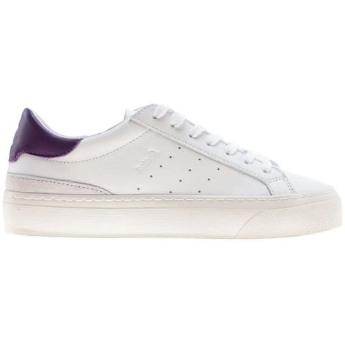 Baskets Date sneakers Sonica veau blanc violet - D.A.T.E. - Modalova