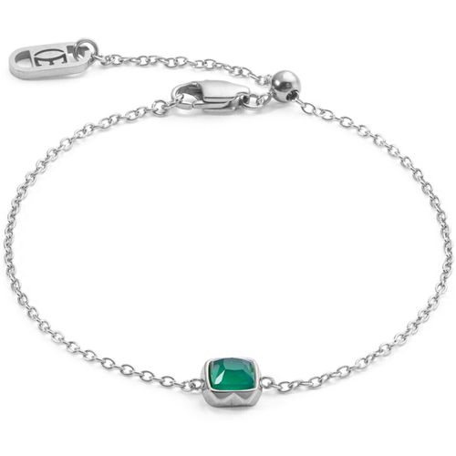 Bracelets Bracelet Birthstone Mai agate verte - Coeur De Lion - Modalova