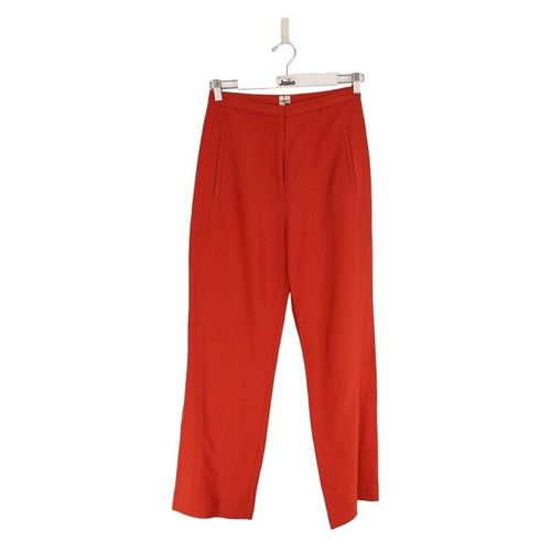 Pantalon Pantalon droit rouge - Khaite - Modalova