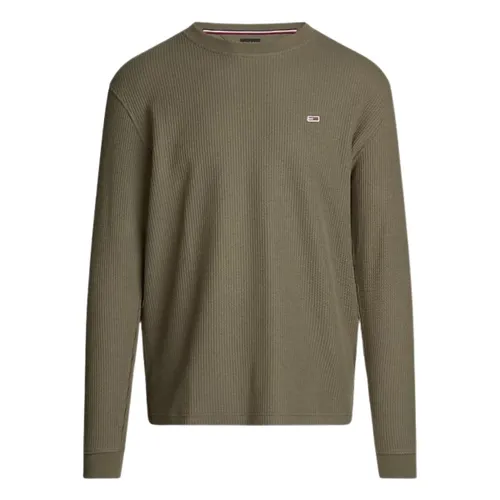 Sweatshirts Pull Ref 63674 M12 Vert - Tommy Jeans - Modalova
