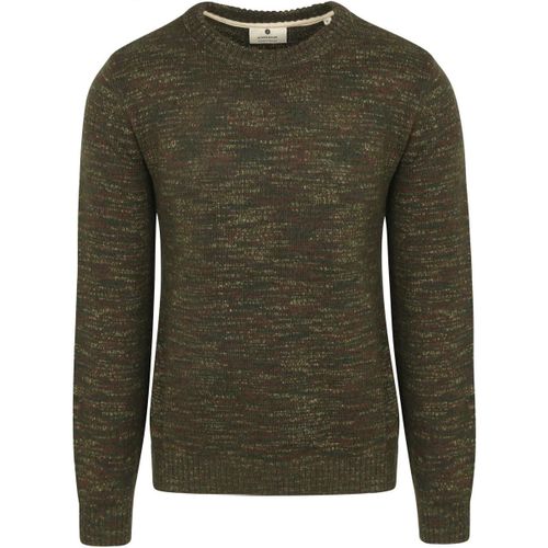 Sweat-shirt Pull Sune Mélange de Laine Vert Chiné - Anerkjendt - Modalova