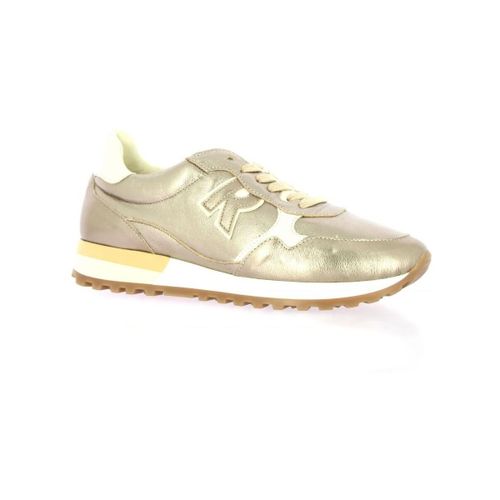 Baskets Baskets cuir laminé champagne - Reqin's - Modalova