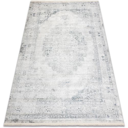 Tapis Tapis moderne DISTIN 0201A blanc / bleu 160x230 cm - Rugsx - Modalova