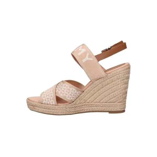 Sandales FW0FW06355 WEBBING HIGH WEDGE - Tommy Hilfiger - Modalova