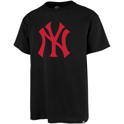 T-shirt 47 TEE MLB NEW YORK YANKEES ECHO JET BLACK - '47 Brand - Modalova