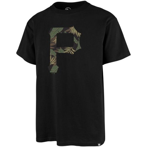 T-shirt 47 TEE MLB PITTSBURGH PIRATES ECHO JET BLACK - '47 Brand - Modalova