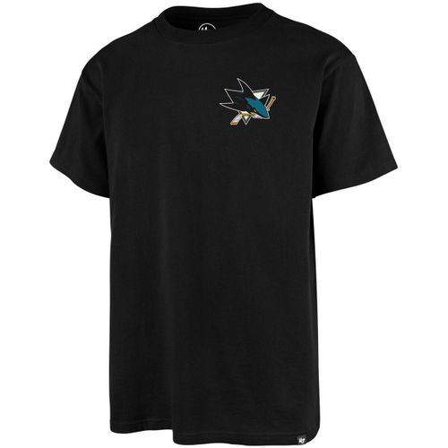 T-shirt 47 TEE NHL SAN JOSE SHARKS BACKER ECHO JET BLACK - '47 Brand - Modalova