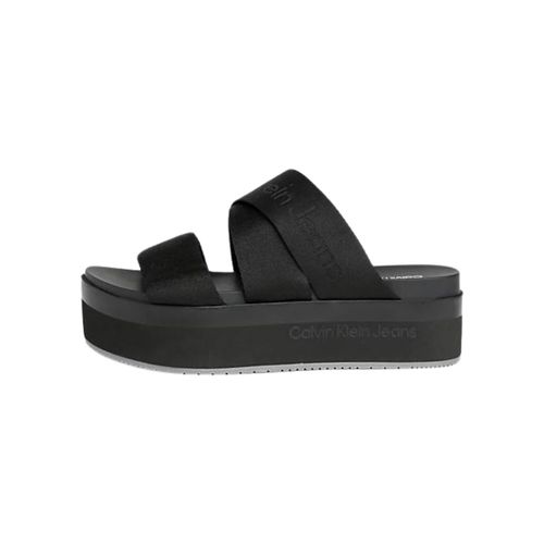 Chaussures escarpins Sandales compensees Ref 63257 0GT Noir - Calvin Klein Jeans - Modalova