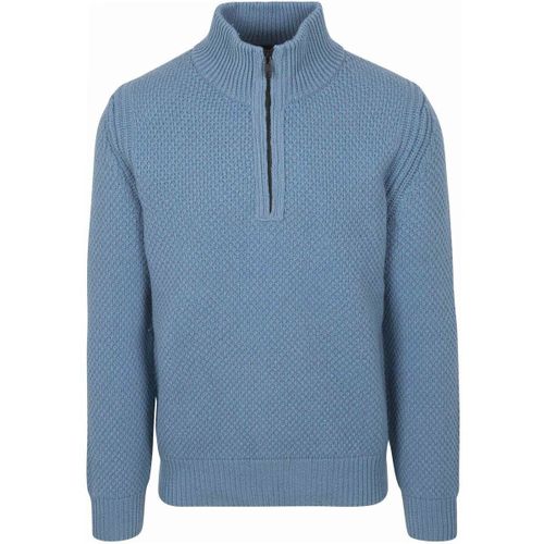 Sweat-shirt Pull Half Zip Kurano Bleu - BOSS - Modalova
