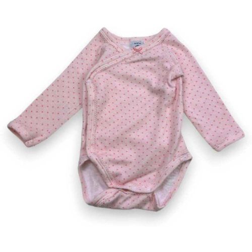 Bodies Body rose à manches longues à pois - Petit Bateau - Modalova