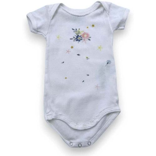 Bodies Body blanc à manches courtes avec impriés - Petit Bateau - Modalova