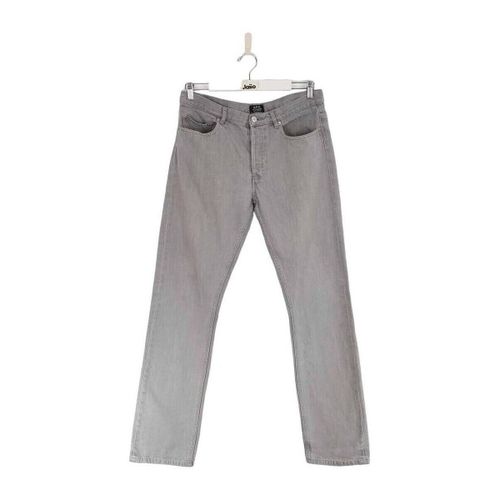Jeans Apc Jean droit en coton gris - Apc - Modalova