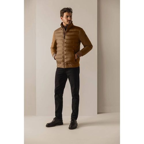 Veste Veste Matelassée Unie Marron - State Of Art - Modalova