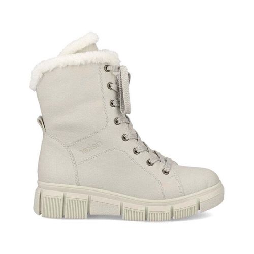 Bottines beige casual closed booties - Rieker - Modalova