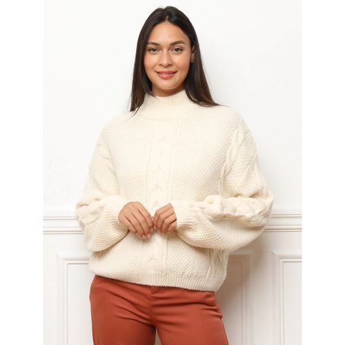 Pull Pulls - Ecru - La Modeuse - Modalova