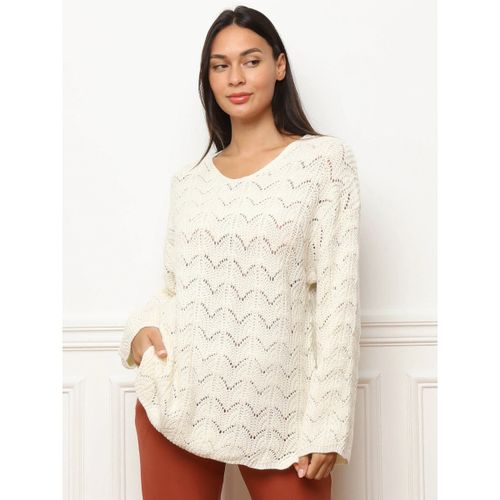 Pull Pulls - Beige - La Modeuse - Modalova