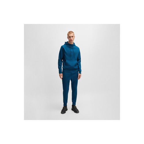 Pantalon PANTALON DE SURVÊTEMENT BLEU AVEC EMPIÈCEMENTS EN RUBAN - BOSS - Modalova