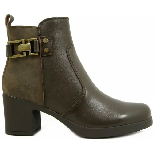 Boots Chaussures, Bottine en cuir et simil cuir, 24M822 - Mysoft - Modalova