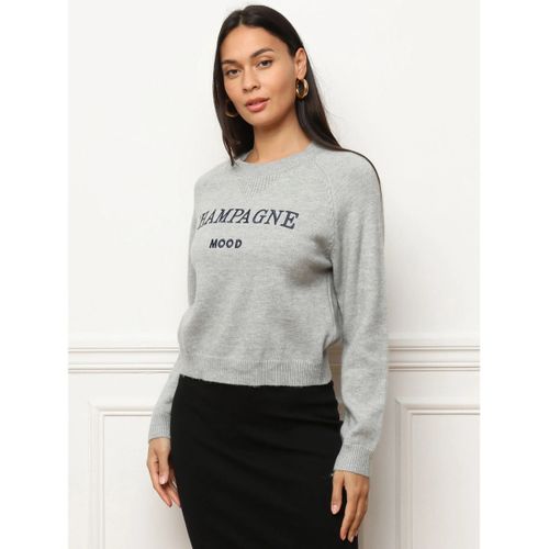 Pull Pulls - Gris - La Modeuse - Modalova