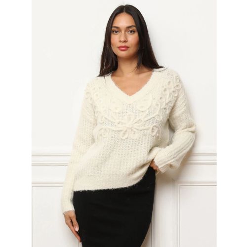Pull Pulls - Ecru - La Modeuse - Modalova