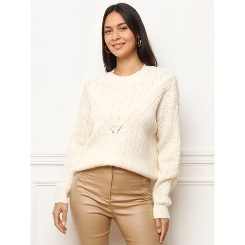 Pull Pulls - Ecru - La Modeuse - Modalova