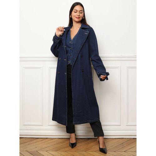 Trench Trenchs - Bleu foncé - La Modeuse - Modalova
