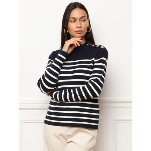Pull Pulls - Bleu Marine - La Modeuse - Modalova