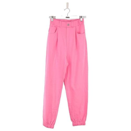 Pantalon Pantalon Xenia 160 en coton rose - The Label Edition - Modalova