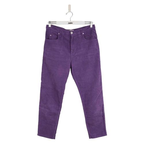 Pantalon Pantalon slim en coton violet - Gil Santucci - Modalova