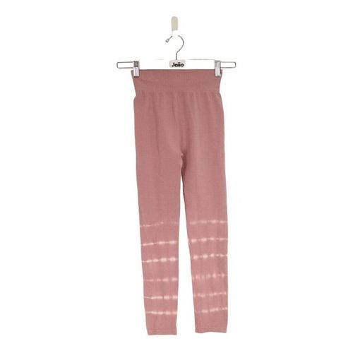 Pantalon Legging en coton rose - Yoga Searcher - Modalova