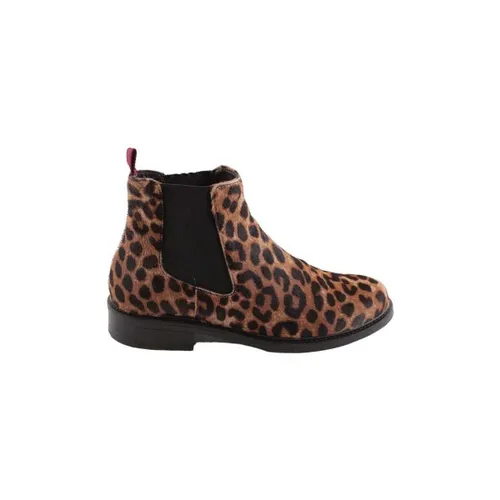 Boots Boots Claudia en cuir marron - Lk Bennett - Modalova