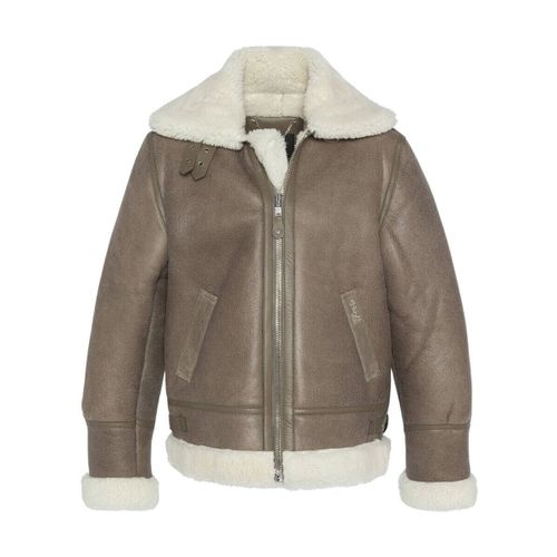 Blouson Blouson bombardier Ref 25766 Taupe - Schott - Modalova