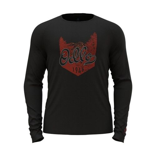 T-shirt Odlo Crew Neck Ls Merino - Odlo - Modalova