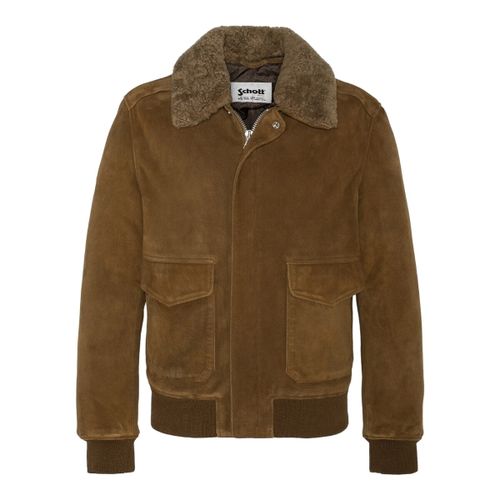 Blouson Blouson pilote Ref 64098 Rust - Schott - Modalova