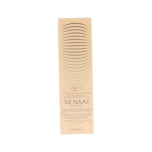 Anti-Age & Anti-rides Crème Solaire Protectrice Visage Silky Bronze Spf50+ - Sensai - Modalova