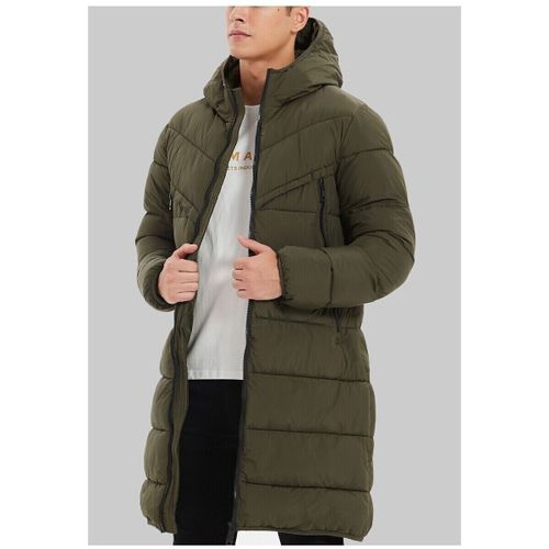 Manteau doudoune longue H, Vert - Kebello - Modalova