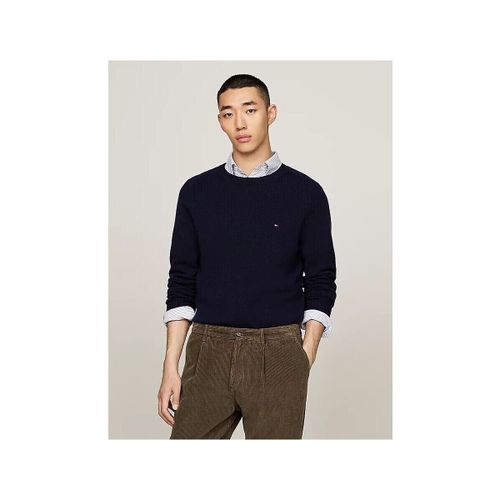 T-shirts sport MW0MW36535 LAMBSWOOL-DW5 DESERT SKY - Tommy Hilfiger - Modalova