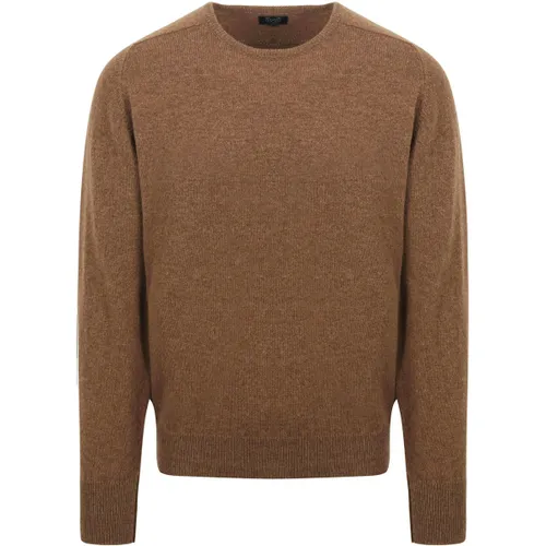 Sweat-shirt Pull Laine D'Agneau Driftwood - William Lockie - Modalova