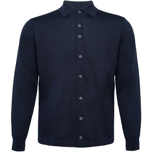Chemise Pull Maille Chemise Mérinos Marine - R2 Amsterdam - Modalova