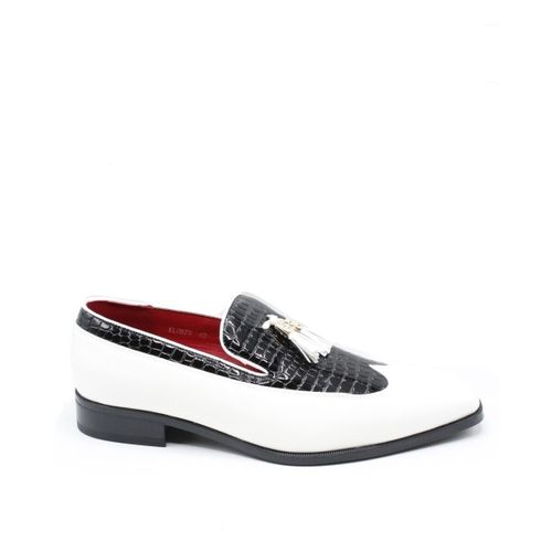 Mocassins Mocassin à enfiler H, Blanc - Kebello - Modalova