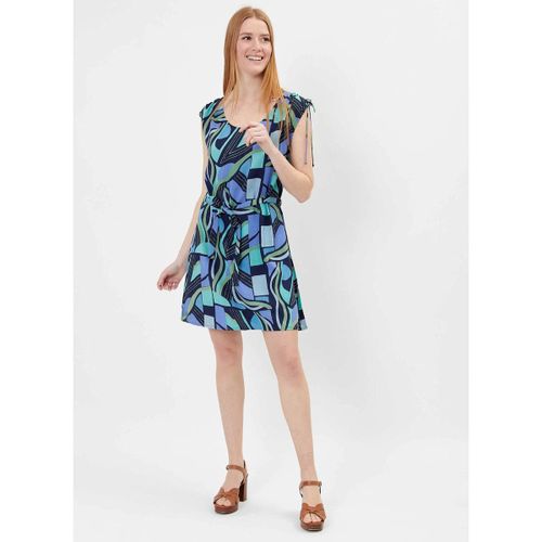Robe courte Robe imprimée ceinturée Ecovero WISTIA - La Fiancee Du Mekong - Modalova