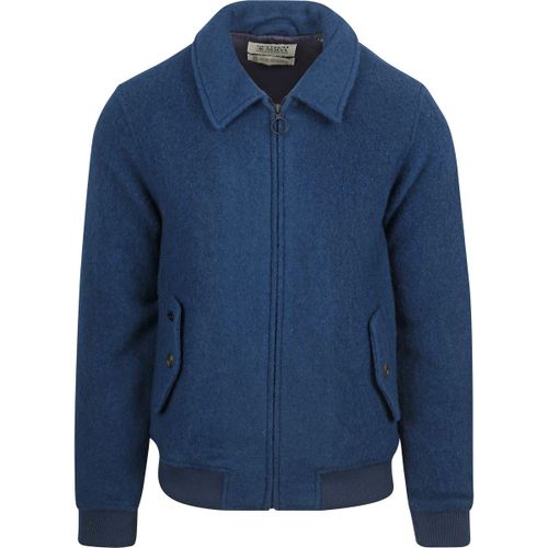 Sweat-shirt Bomberjack Mix Laine Bleu Royal - Scotch & Soda - Modalova