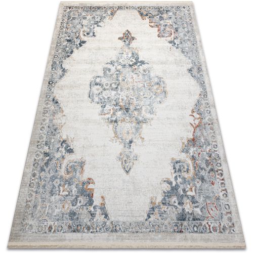 Tapis Tapis moderne DISTIN 0826A blanc / bleu 80x150 cm - Rugsx - Modalova