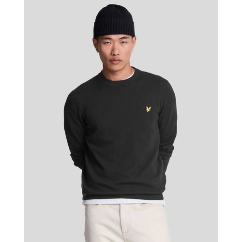Pull KN2110VC MERINO CREW-Z865 JET BLACK - Lyle & Scott - Modalova