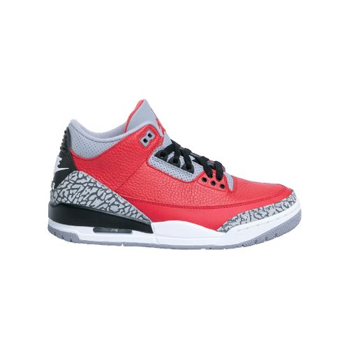 Baskets Baskets Air Jordan 3 Retro Se Unite Fire cuir - Nike - Modalova