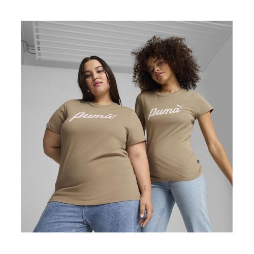 T-shirt Puma Script Tee - Puma - Modalova