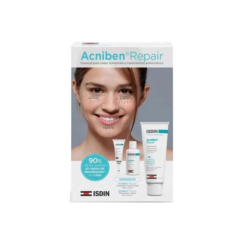 Soins ciblés Acniben Crème Réparatrice Gel Etui 3 Pcs - Isdin - Modalova
